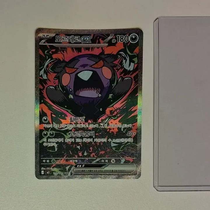 [BUNJANG] Pokemon Card Morpeko EX SAR, Rillaboom VMAX SAR / 포켓몬 카드 SAR 모르페코 EX 휠드로 꼬르륵봄버 SAR