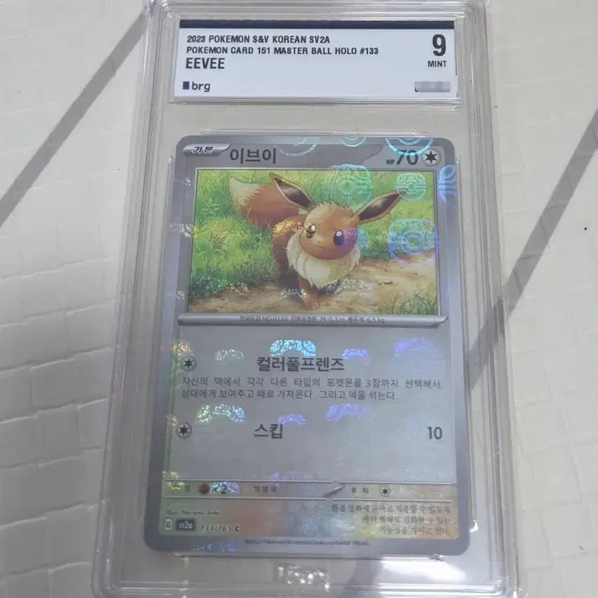 [BUNJANG] Pokemon Card Eevee Master Ball (brg9) / 포켓몬카드  이브이 마스터볼 (brg9) 판매합니다