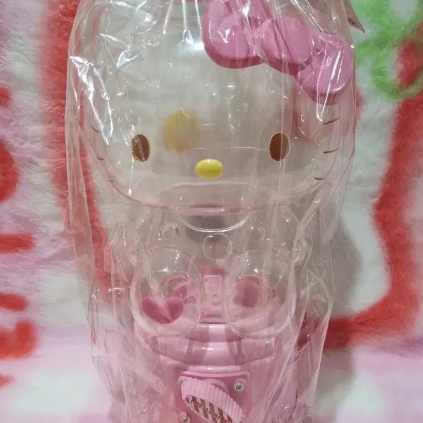 [BUNJANG] Sanrio Hello Kitty Large Gumball Machine Candy Dispenser Toy Figure Rare / 고전 키티 캔디 머신 껌볼 머신 뽑기 캡슐  피규어 장난감 희귀품