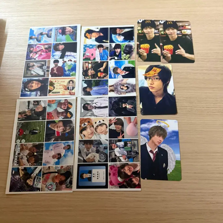 [BUNJANG] Yamazaki Kento Michieda Shunsuke Photocard Sticker Set / 지짱님 야마자키켄토 미치에다 슌스케 포카 스티커