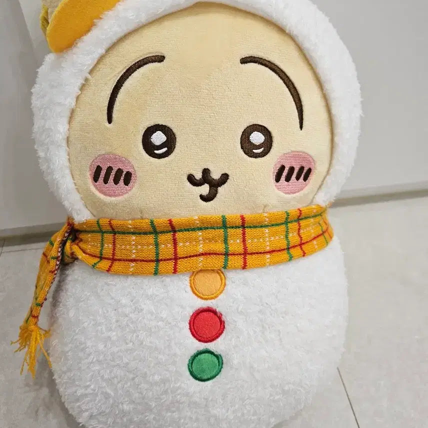 [BUNJANG] Chiikawa Usagi Snowman Plush / 치이카와 우사기 눈사람 인형 판매합니다