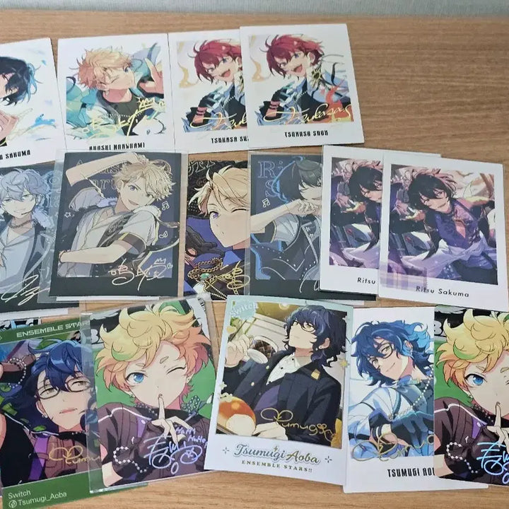 [BUNJANG] Ensemble Stars! Pashat Card Bundle Set / 앙스타 파샷츠 파샤 포토카드 리츠 이즈미 츠카사 아라시 소라 츠무기