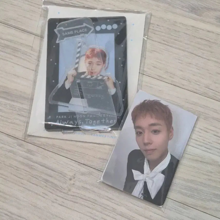[BUNJANG] Park Ji Hoon "Same Seat" Acrylic Stand Photocard Set / 박지훈 같은자리 아크릴스탠드