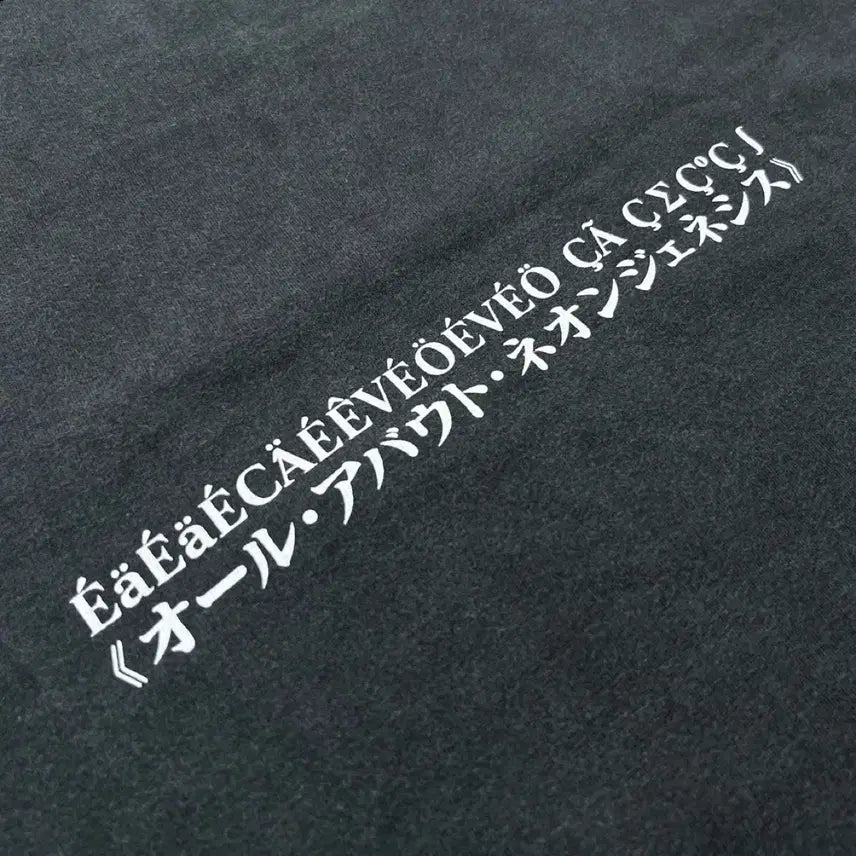 [BUNJANG] Lily Chou-Chou Evangelion Asuka Homage Bootleg T-Shirt / 릴리슈슈 에반게리온 아스카 오마주 부틀렉 티셔츠