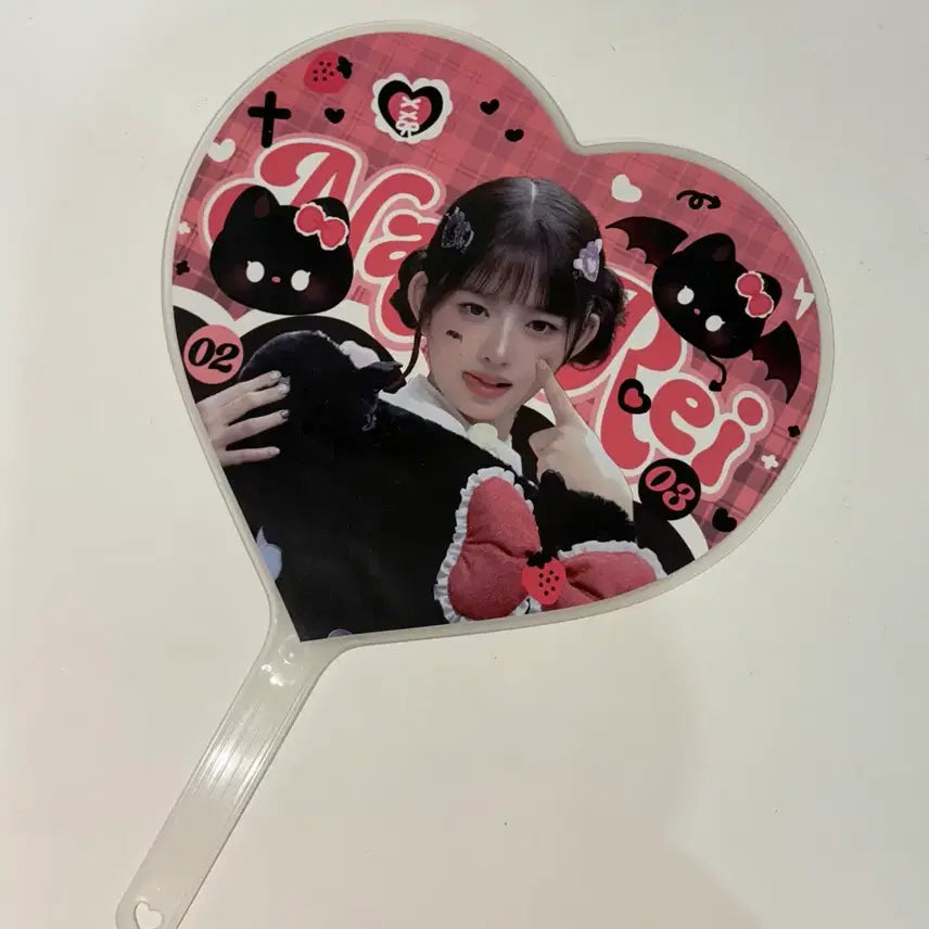 [BUNJANG] IVE Rei Uchiwa Fan Goods / 아이브 레이 우치와 부채 비공식 굿즈 비공굿