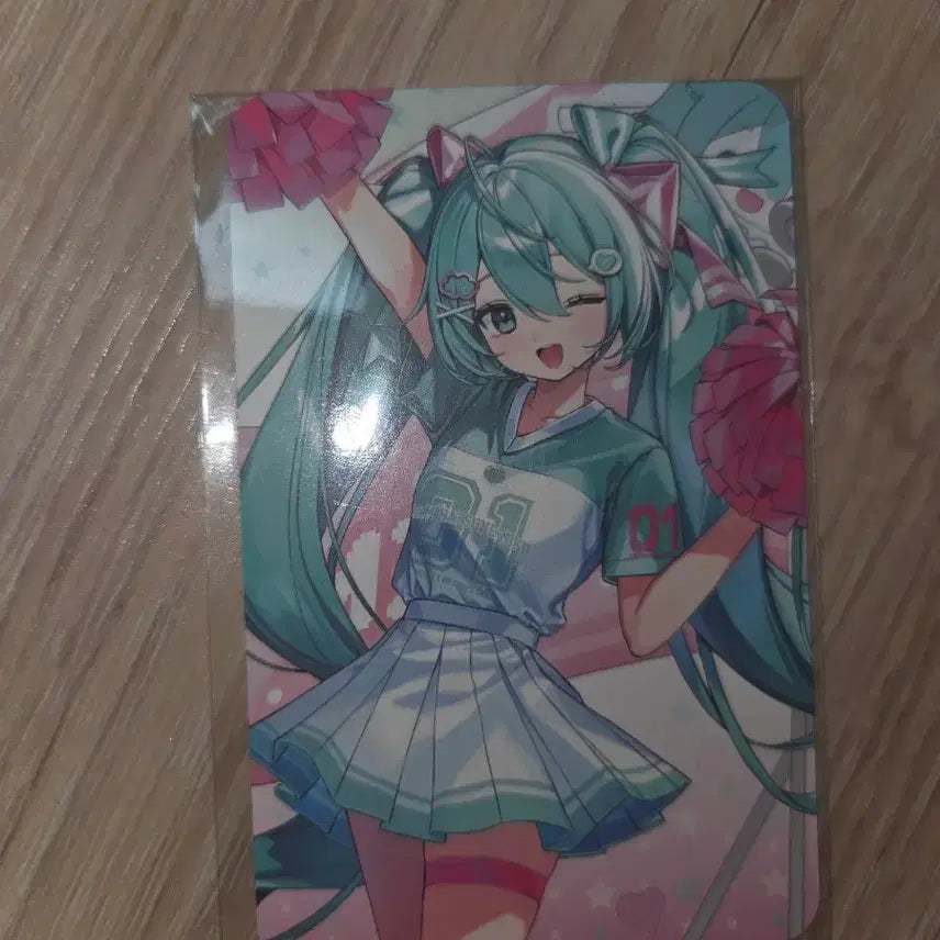 [BUNJANG] SPAO x Hatsune Miku Collaboration Special Edition Photocard / 미개봉 미쿠 스파오 팝업 특전 포토카드