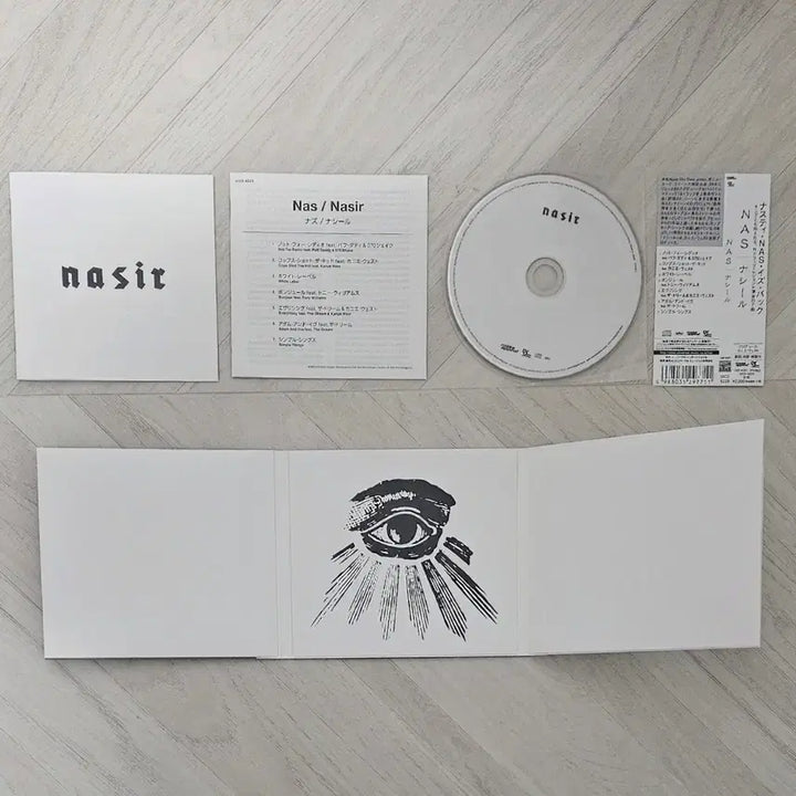 [BUNJANG] Nas &amp; Kanye West Nasir Japanese Edition CD with Obi / NAS &amp; Kanye West - Nasir 일본반 띠포함 CD