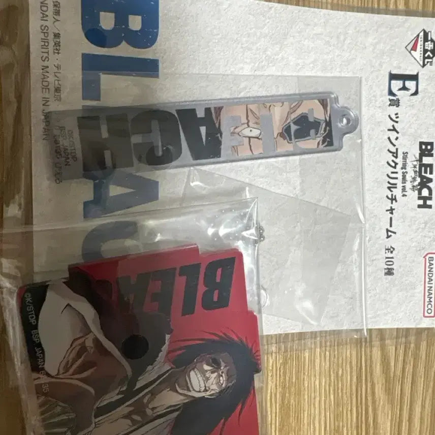 [BUNJANG] Bleach Kenpachi Bundle Set Acrylic Strap and Keychain / 블리치 켄파치 일괄