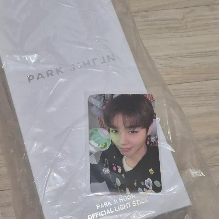 [BUNJANG] Park Jihoon Official Lightstick Bundle Set Photocard / 박지훈 뽑봉 미사용 새상품 포카포함