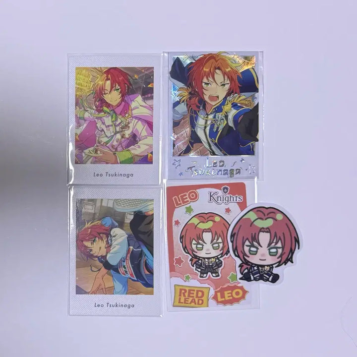 [BUNJANG] Ensemble Stars Tsukimaga Leo Trading Card Set 5 / 앙스타 츠키나가 레오 파샷츠5탄 와글와글 포카 서장 폴라로이드