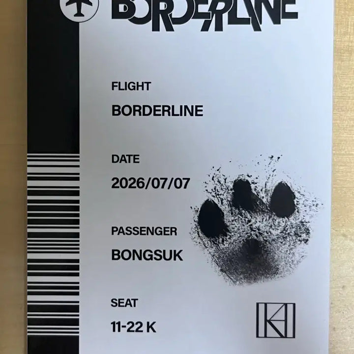 [BUNJANG] Kihyun Borderline Photocard / 기현 보더라인 앨범 포카 봉포자이 택미포