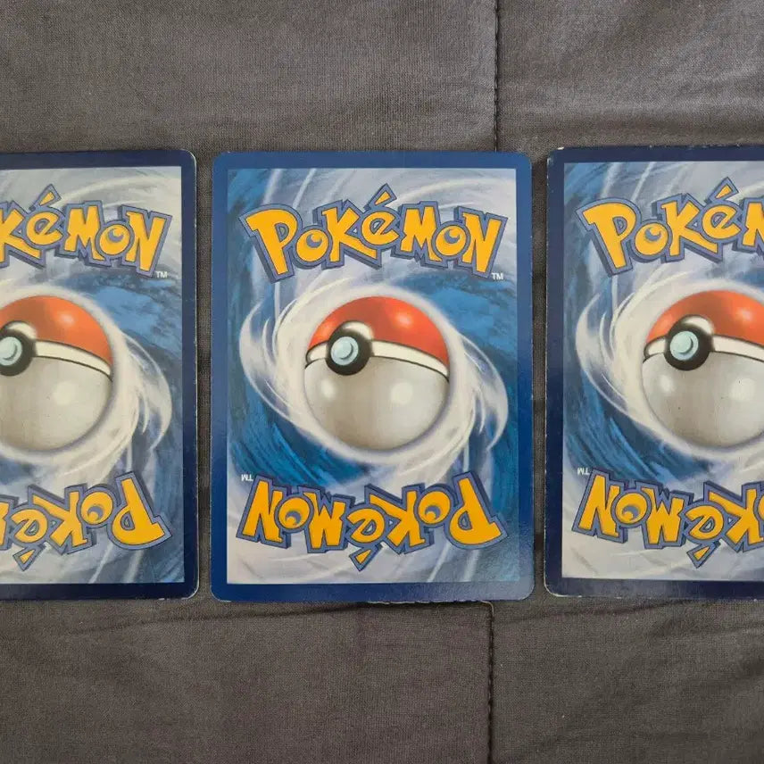 [BUNJANG] Reshiram, Kyurem, Zekrom EX 3-Card Set / 포켓몬카드 레시라무 큐레무 제크로무 EX 3장 세트 2012~2013