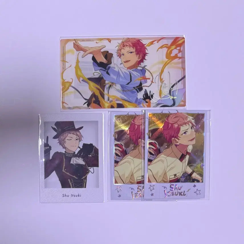 [BUNJANG] Ensemble Stars! Itsuki Shu 9th Anniversary Clear Card &amp; 10th Anniversary Special Photocard Set / 앙스타 이츠키 슈 9주년 클리어카드 10주년 특전 파샷츠 서장 폴라