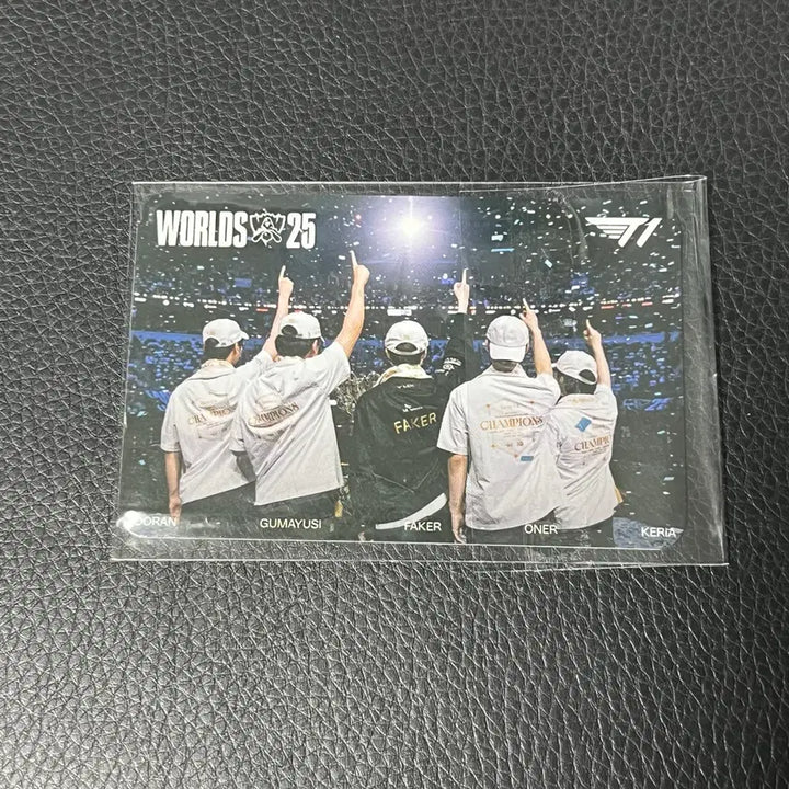 [BUNJANG] T1 Doran MSI Worlds 2023 Champion Skin Ambessa Photocard / T1 도란 MSI 대전 펜페스타 월즈 우승 스킨 암베사 포토카드