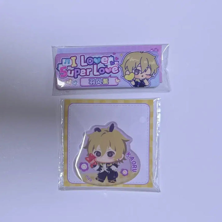 [BUNJANG] Ensemble Stars Kaoru 5th Anniversary Title Badge Acrylic Corotto Special Benefit / 앙스타 카오루 5주년 칭호뱃지 아크릴 코롯토 특전
