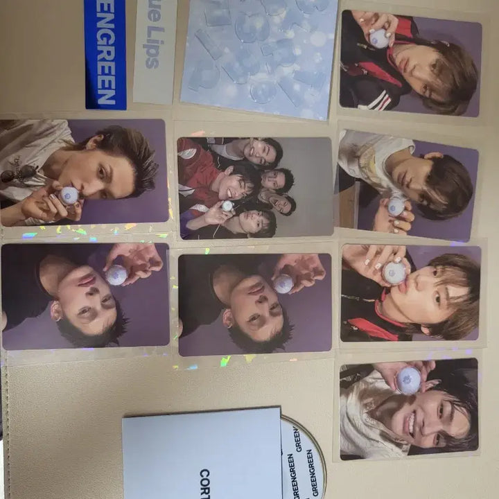 [BUNJANG] COURTIS THE BOYZ JUYEON Hologram Photocard Bundle Set CD / 반택 가능) 코르티스 블루립스 립밤 제외 주훈 홀로그램 일괄 포카 CD