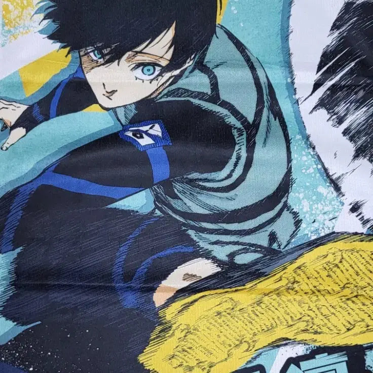 [BUNJANG] Blue Lock Original Art Towel Itoshi Rin Tapestry / 블루록 원화 타올 이토시 린 수건 태피스트리 굿즈