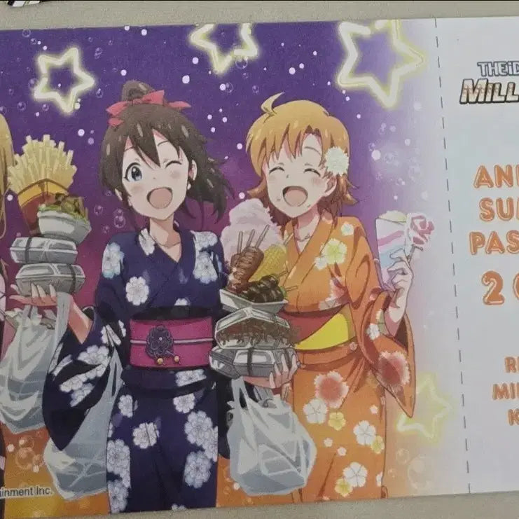 [BUNJANG] Yabuki Kana Trading Clear Card Acrylic Charm / 밀리시타 야부키 카나 굿즈 일괄