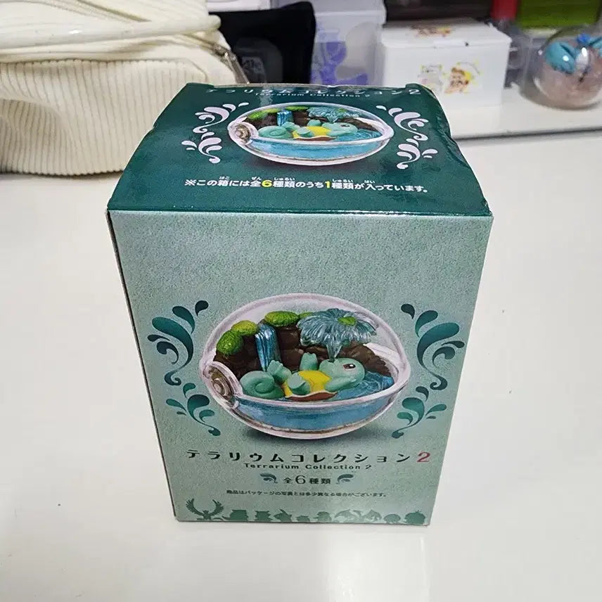 [BUNJANG] Pokemon Terrarium Collection 2 Squirtle Figure / (새상품)포켓몬 테라리움 컬렉션 2 (꼬부기)