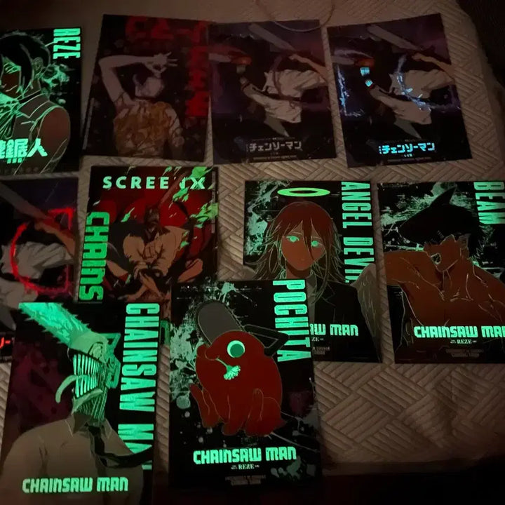[BUNJANG] Chainsaw Man Taiwanese Poster Bundle Set / (즉입 23)주말 할인 체인소맨 대만 포스터 일괄