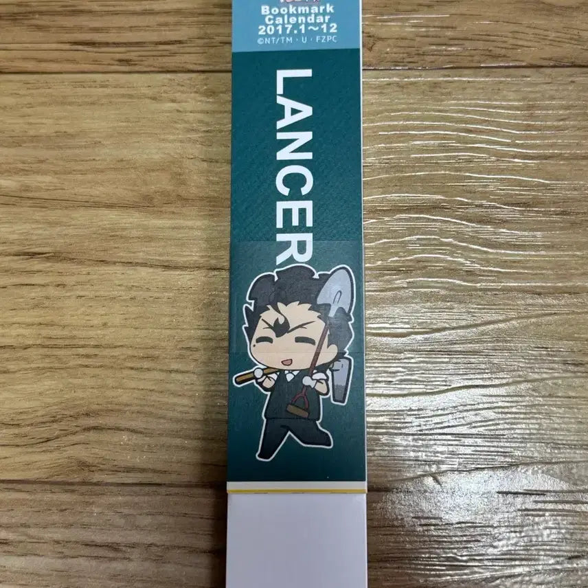 [BUNJANG] Fate/Zero Cafe Lancer Comiket Limited 2017 Bookmark Calendar / 페이트 제로 카페 랜서 코믹마켓 한정 2017년 북마크 캘린더
