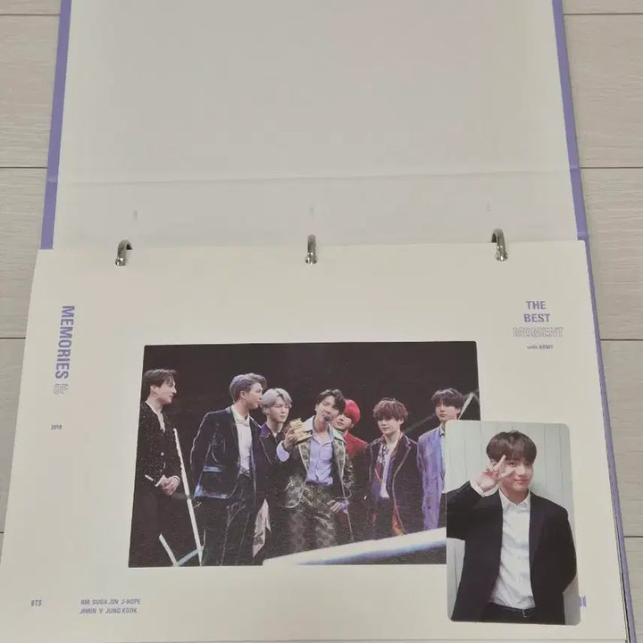 [BUNJANG] BTS 2018 Memories Jungkook Photocard / 방탄 2018 메모리즈 정국 포카
