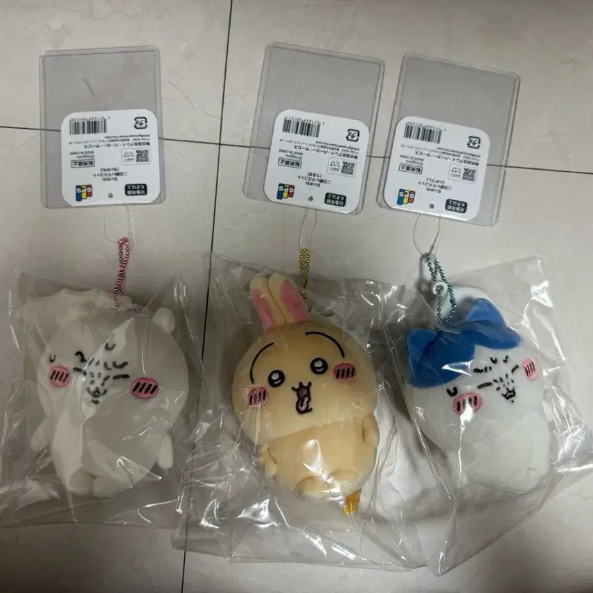[BUNJANG] Chiikawa Hangover Mascot Plush Set / 택포 6.7) 치이카와 숙취 마스코트