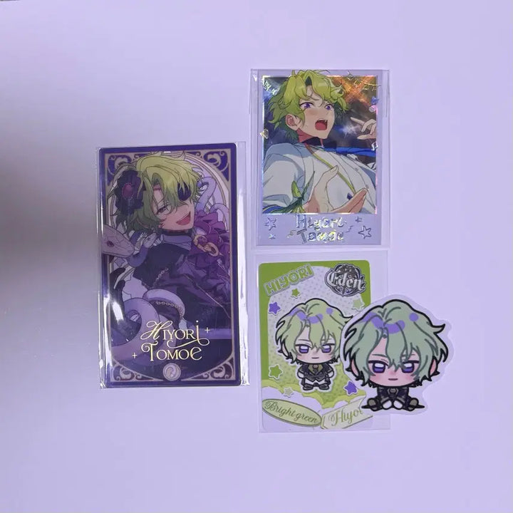 [BUNJANG] Ensemble Stars!! Winter Fantasy Clear Card, Hiyori, Wagle Wagle Sticker, Polaroids, Bundle Set / 앙스타 겨울 판타지 클리어카드 히요리 와글와글 포카 스티커 서장 폴라