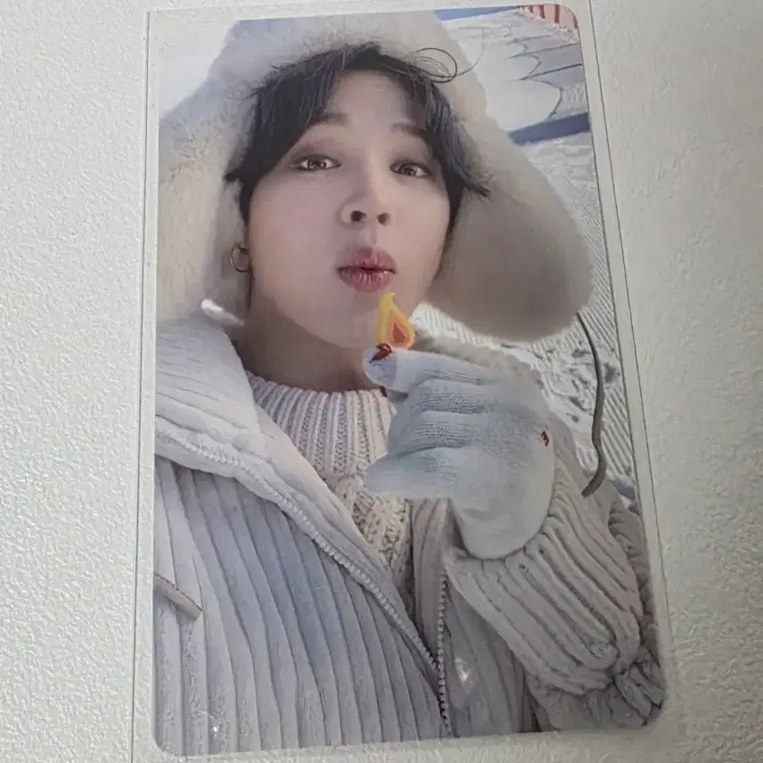 [BUNJANG] BTS Jimin 2021 Winter Package Photocard / 방탄 BTS 지민 윈터패키지 포카 양도