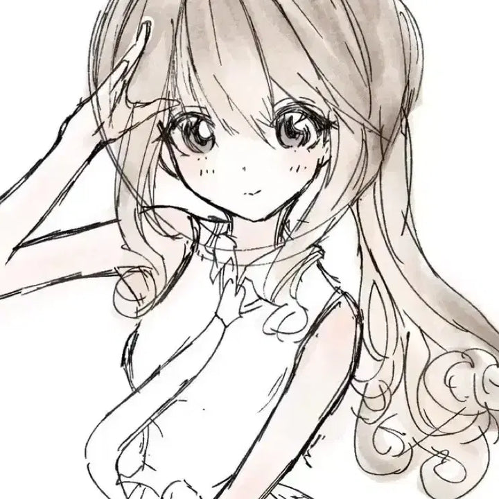 [BUNJANG] Anime Girl Doodle Art Commission / 미소녀 낙서 그림 커미션