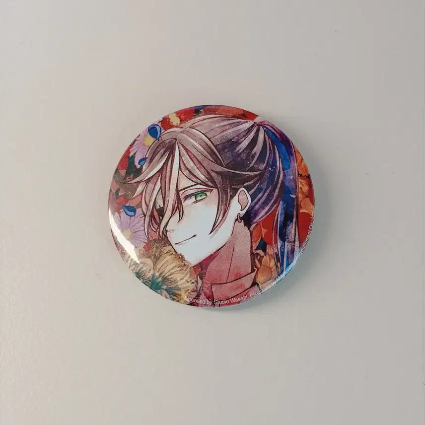 [BUNJANG] Akuneko Bosuki Can Badge / 아쿠네코 보스키 캔뱃지