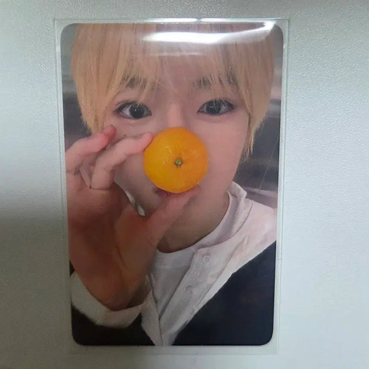 [BUNJANG] NCT WISH Sakuya Everline Lucky Draw Photocard / 엔시티위시 사쿠야 에버라인 귤 컬러 COLOR 에버라인 럭키드로우 포카
