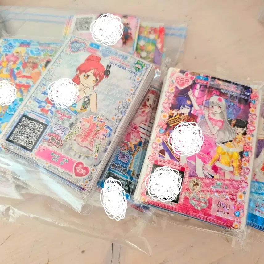 [BUNJANG] Prism Stone Mars Character Cards, Aifree Cards, Pretty Tickets Bundle Set / 프리즘스톤 마르스캐+아이프리카드+ 프리티켓 500장 일괄 판매