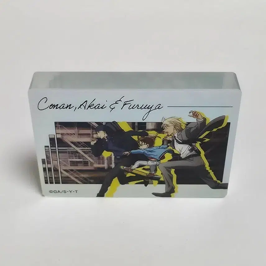 [BUNJANG] Detective Conan 3D Acrylic Block (Conan, Akai, Furuya) / 명탐정 코난 3D 아크릴 블록 (코난, 아카이, 후루야)