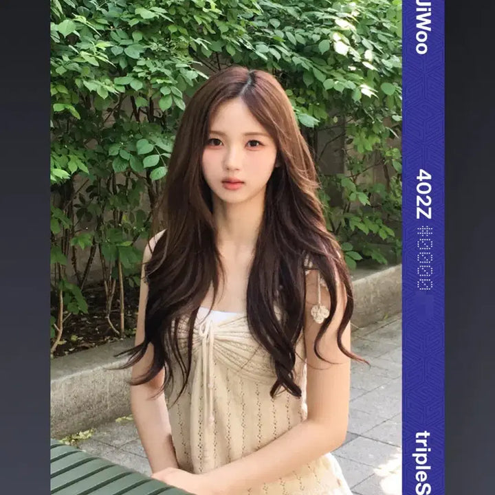[BUNJANG] tripleS Jiwoo Premier Object PCO CC402 Photocard / 트리플에스 이지우 프리미어 오브젝트 pco cc402 양도합니다