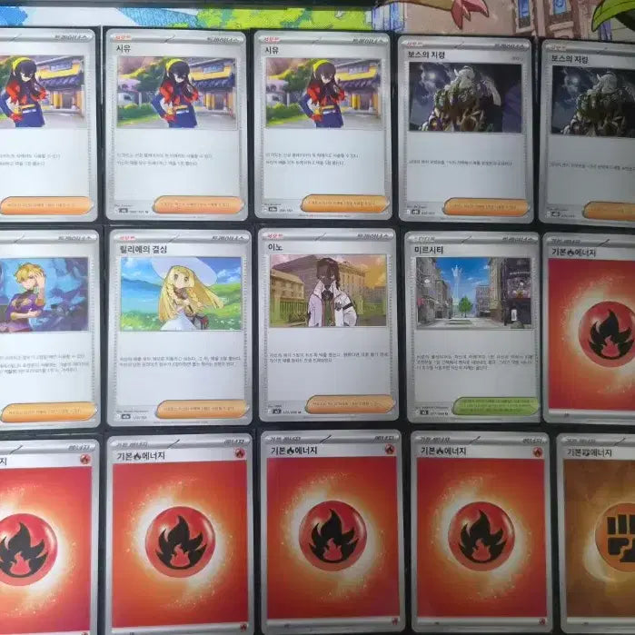 [BUNJANG] Pokemon Card Flareon Deck + Case / 포켓몬카드 파라블레이즈 덱 + 케이스