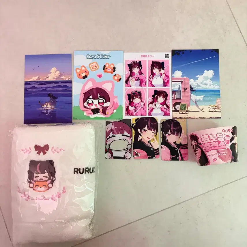[BUNJANG] Jureureu Refreshment Station Goods / 주르르 르릇당충전소 굿즈 판매합니다