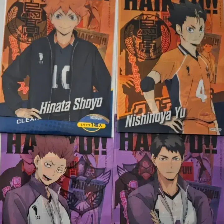 [BUNJANG] Haikyuu!! Daiso Clear Card / 하이큐 다이소 클리어카드