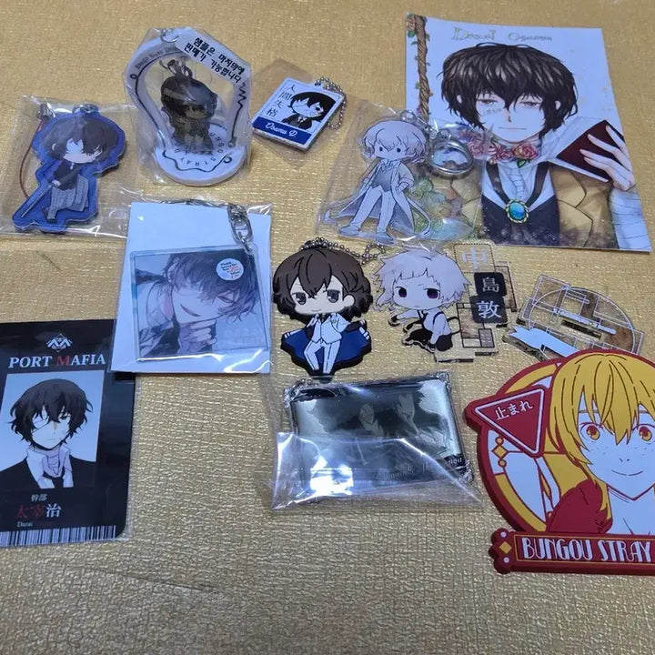 [BUNJANG] Bungo Stray Dogs Dazai Goods Bundle Set / 문호스트레이독스(문스독) 다자이 위주 굿즈 싸게 팔아요