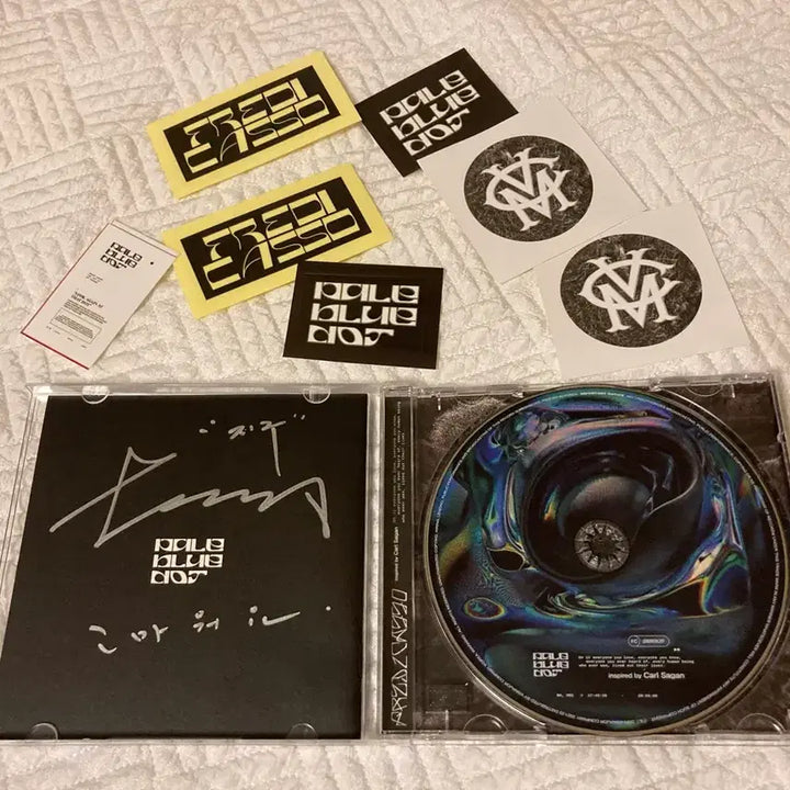 [BUNJANG] Fredi Casso Pale Blue Dot Signed CD Bundle / 프레디카소 사인반 CD 구성품 일체 포함 힙합 국힙