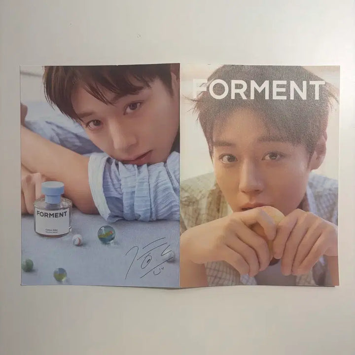 [BUNJANG] Park Jihoon 4M Official Photobook Pamphlet / 박지훈 포맨트 책자 팜플렛 양도