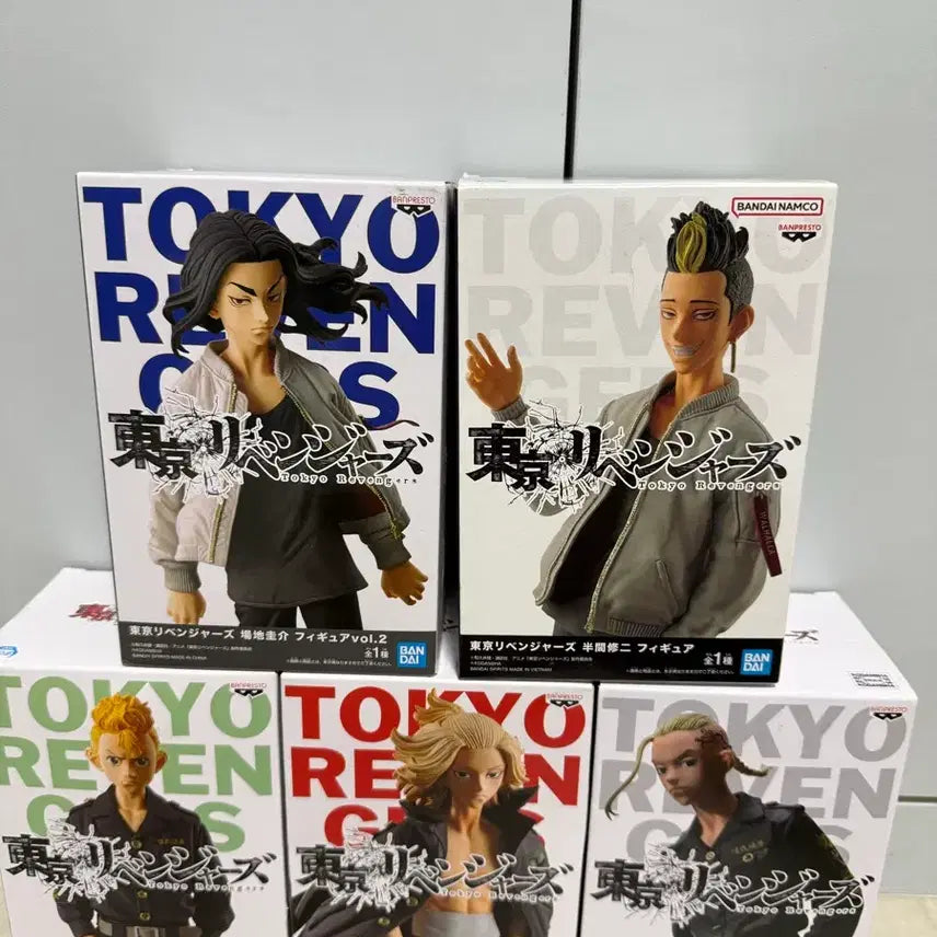 [BUNJANG] Tokyo Revengers 5-Figure Set / 도쿄 리벤저스 피규어 5종 세트