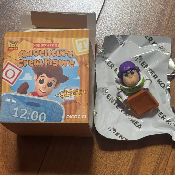 [BUNJANG] Toy Story Adventure Crew Peek-a-Boo Series Buzz Lightyear Figure (Unused) / (미사용)토이스토리 어드벤쳐 크루 피규어 까꿍시리즈 버즈 히퍼