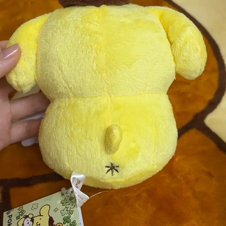 [BUNJANG] Pompompurin "Snacking" Plush / 과자먹는 폼폼푸린 인형 (택o)