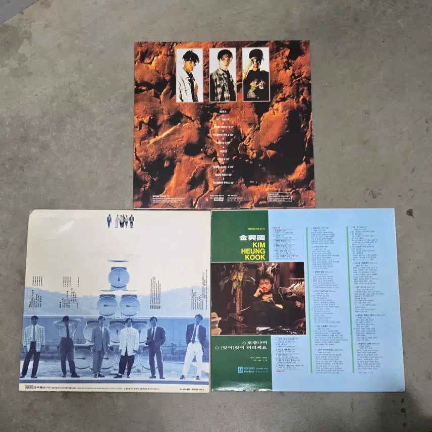 [BUNJANG] K-Pop Music LP Bundle (3 Records) / 가요 lp 3개