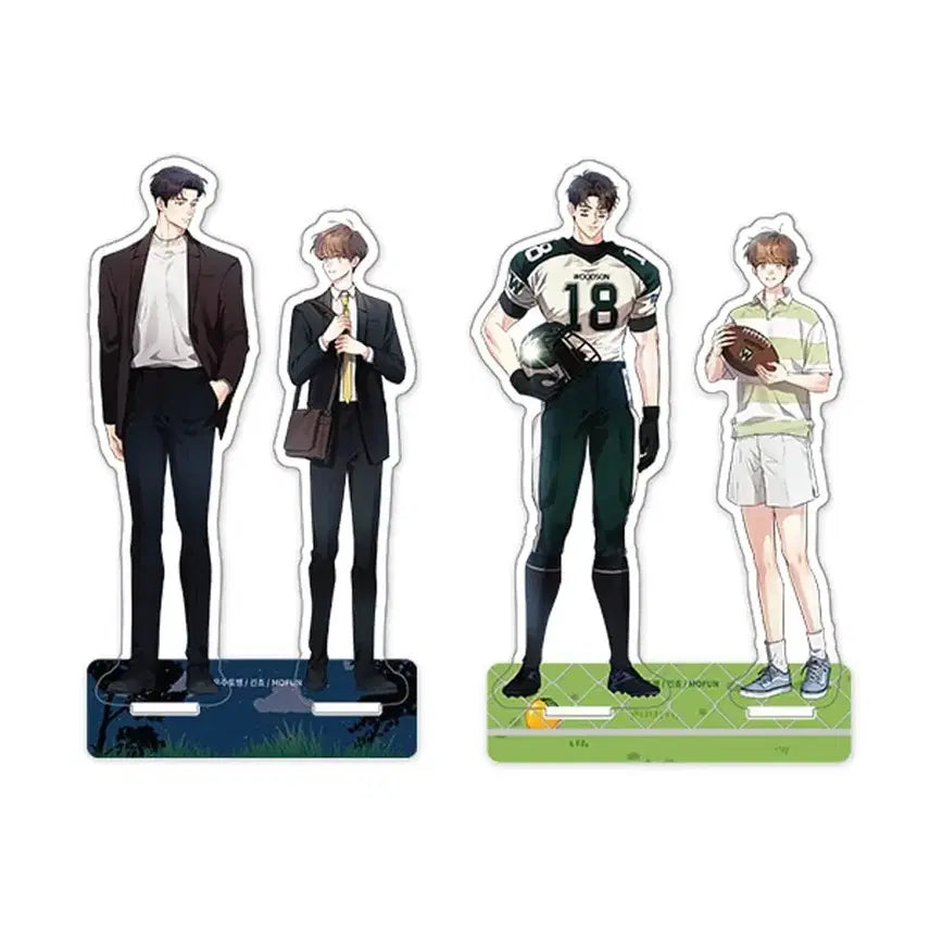 [BUNJANG] Miseupui Goi-eihan Yeon-aesa (Fictional Intentional Romance) Mofeon Philip Peter Acrylic Stand BL / 미필적 고의에 의한 연애사 모펀 필립 피터 아크릴 스탠드 비엘 BL