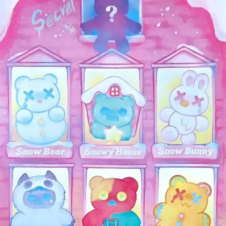 [BUNJANG] Shinwoo Ghost Bear Cold Hug 1pc / [미개봉][랜덤][새제품] 신우 고스트베어 콜드허그 4개