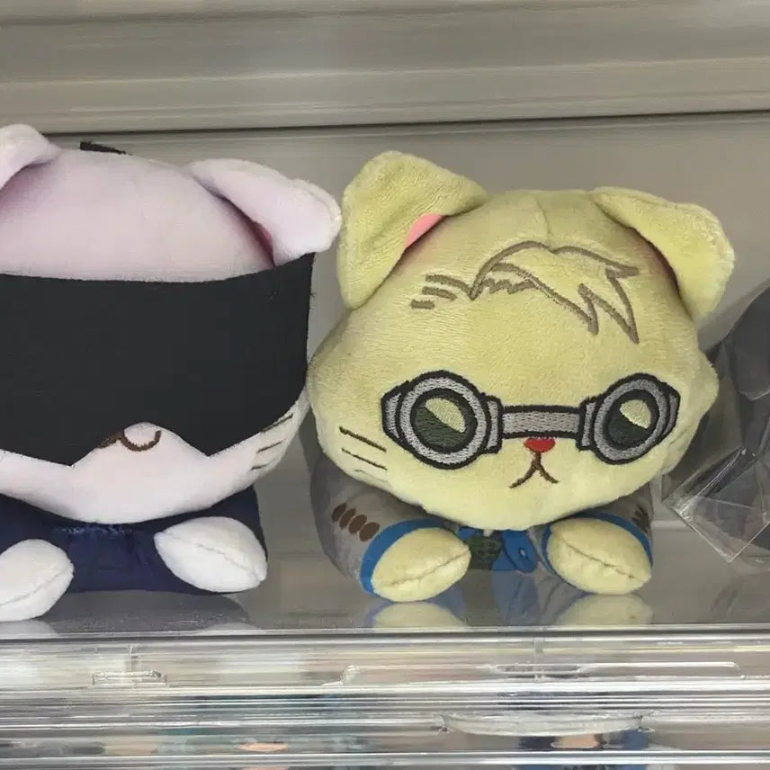 [BUNJANG] Jujutsu Kaisen Nekonui Nesoberi Gojo &amp; Nanami Plush Set / 주술회전 네코누이 네소베리 고죠 나나미 양도