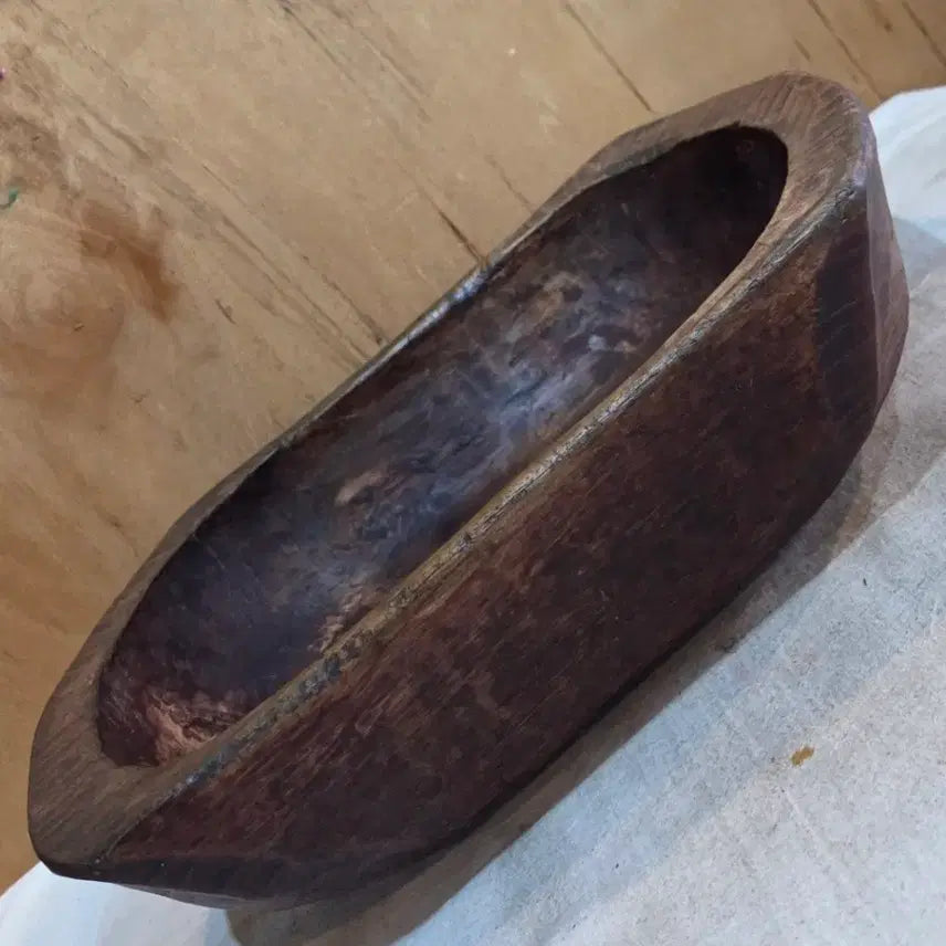 [BUNJANG] Antique Korean Baby Herb Container / 민속품  / 귀요미 애기 약초 함지