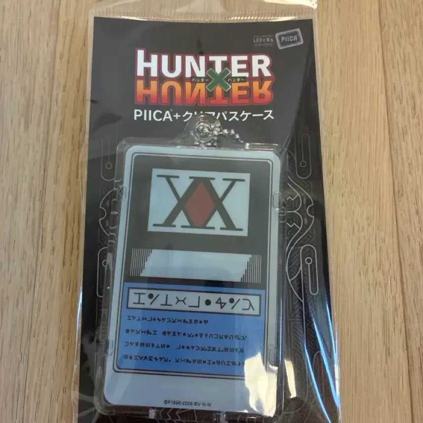[BUNJANG] Hunter x Hunter PIICA Clear Card Case / (8/9만 할인!) 헌터X헌터 PIICA+클리어 패스 케이스